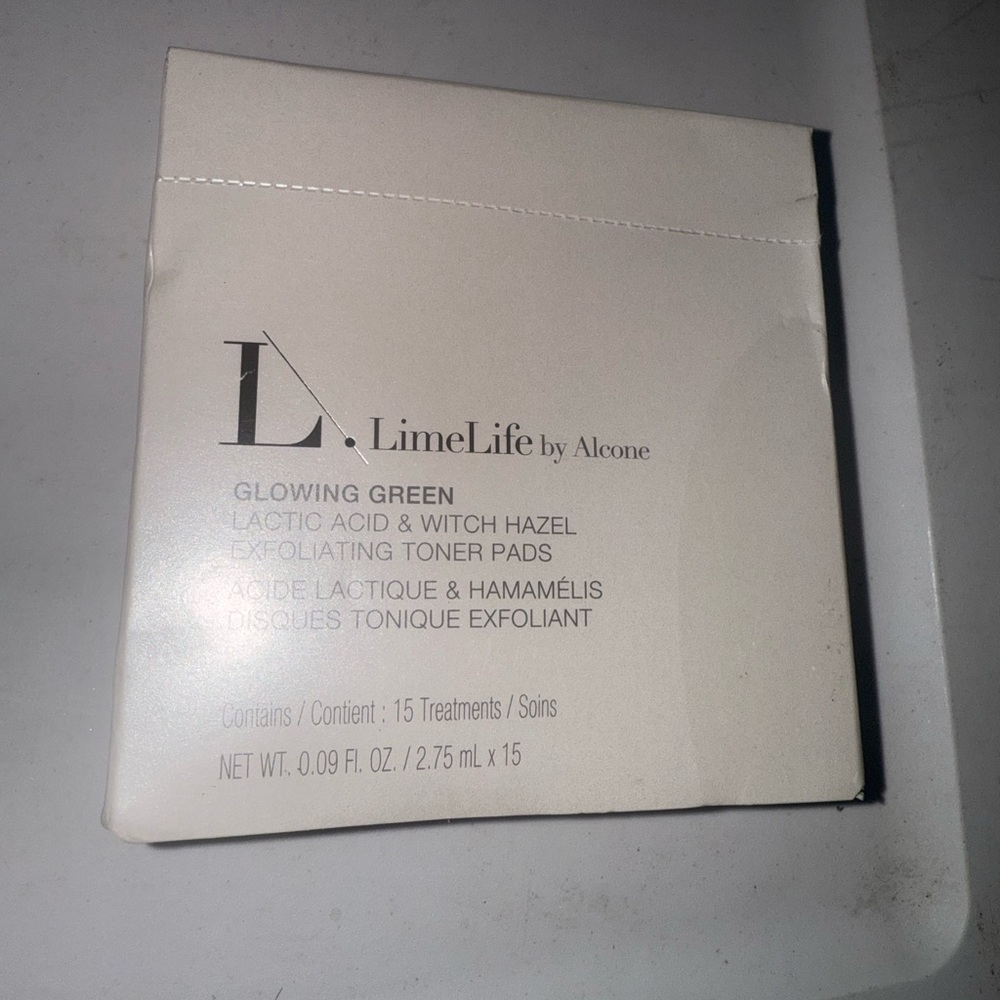 LimeLife by Alcone Exfoliating Toner Pads